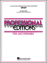 Spain Jazz Ensemble sheet music cover